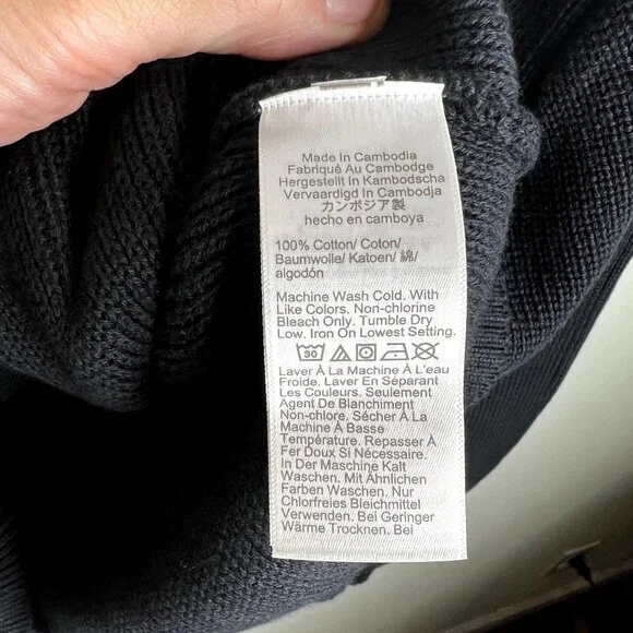 NWT J.Crew $128 New relaxed Emilie sweater lady jacket Black Size M - Picture 7 of 8